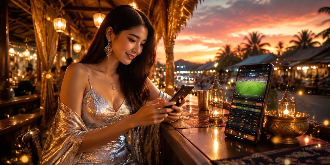 Pengguna Malaysia menggunakan kasino mudah alih pada telefon pintar dengan gaya tempatan