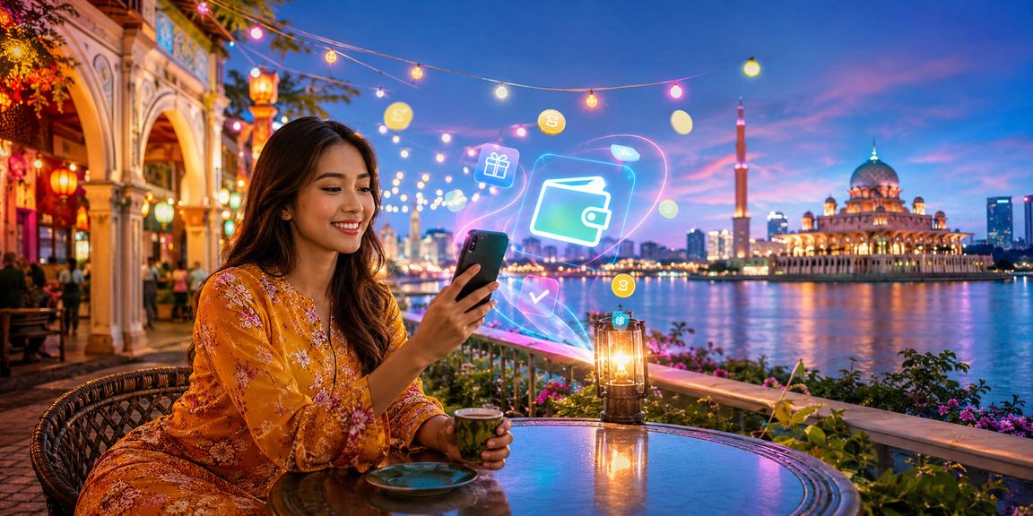 Pemain di Putrajaya melakukan deposit dalam talian untuk tuntut promosi rsv4 Malaysia